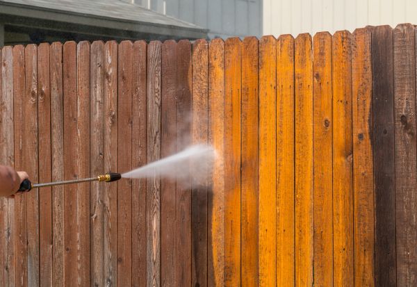 Fence Power Washing in Waukesha