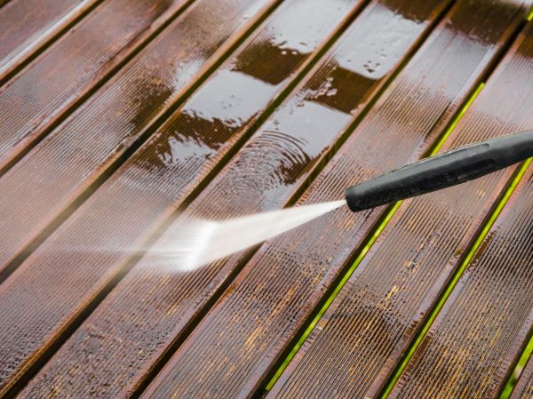 Deck Pressure Washing in Waukesha