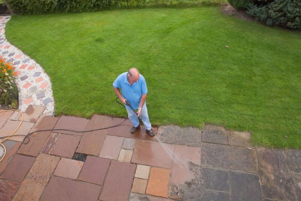 Pavers Pressure Washing in Waukesha