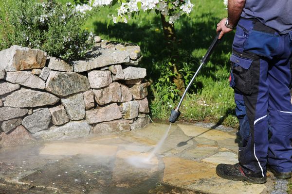 Stone Pressure Washing in Waukesha