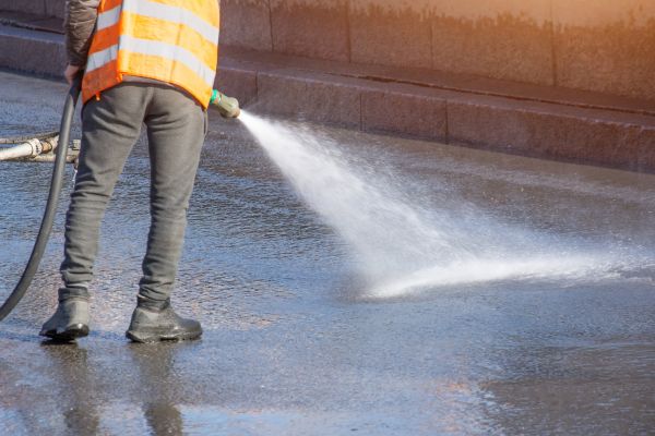 Asphalt Pressure Washing in Waukesha