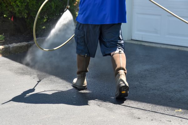Asphalt Driveway Cleaning in Waukesha