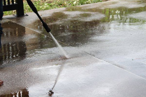 Concrete Deck Cleaning in Waukesha