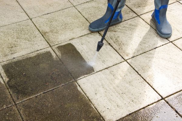 Outdoor Concrete Cleaning in Waukesha