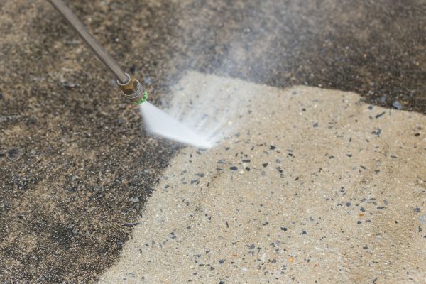 Deck Concrete Cleaning in Waukesha
