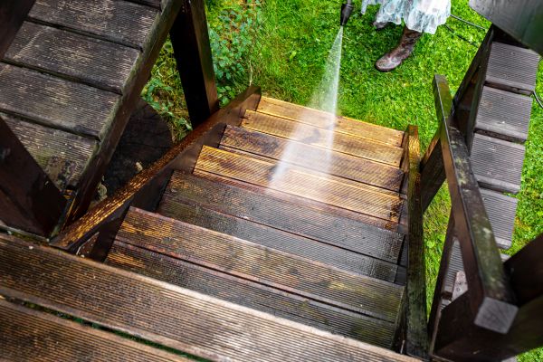 Wood Power Washing in Waukesha