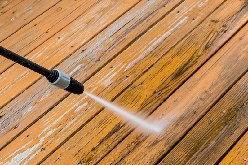 Deck Pressure Washing detail