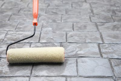 Textured Concrete Sealing